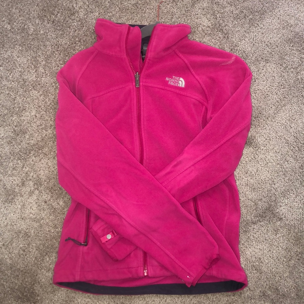 The North Face Pink Women’s Zip up